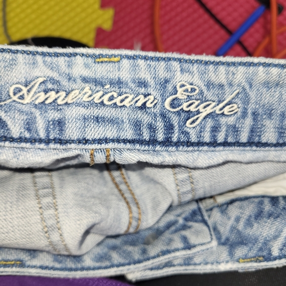 American Eagle Distressed Short Shorts - Picture 3 of 7